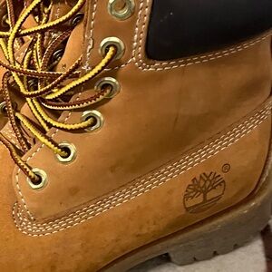 Timberland Kids Brown Lace-Up Boots